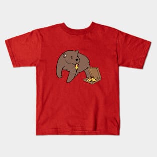 Pizza Bear Kids T-Shirt